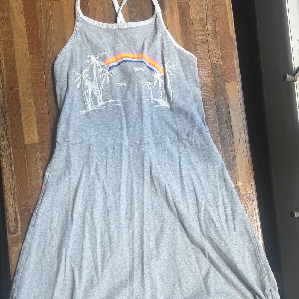 GAP Blue Halter Sundress Casual Resort Wear